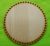  20,5cm Baza rotunda din lemn natural, crosetabil, cu gaura de 6 mm, grosime 1 buc. 3 mm