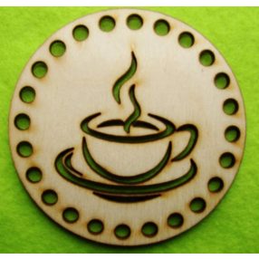 8cm Suport de cafea imprimat cu nicovala