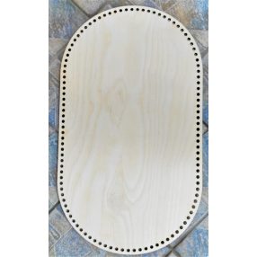   70x40cm Cos crosetabil din lemn natural, 70x40cm, cu gaura de 8mm, grosime 1 buc. 3mm