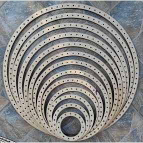    Set de baze ovale din lemn natural, crosetabile, cu gaura de 4 mm, 1 set, 12,5-16,5-24-28-31,5-35-39-43-47-50-54,5-58,5 cm, grosime 3 mm