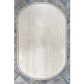   58x88 Baza de cos crosetbila  din lemn natural 7,5 mm, grosime 1 buc. 3 mm