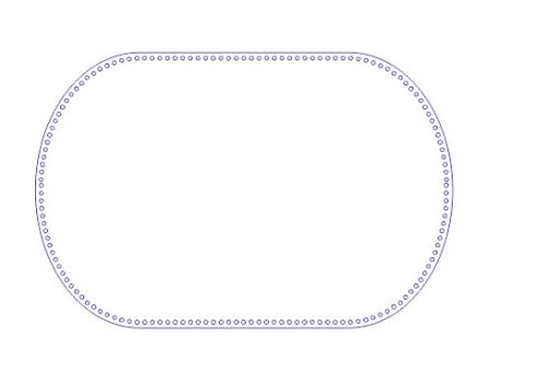 55x88cmBaza de cos crosetabila din lemn natural, cu gaura de 8 mm, grosime 1 buc. 3 mm